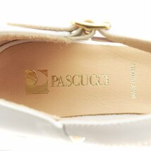 パスクッチ PASCUCCI グルカサンダル レザー 38 25.0cm 白 ホワイト /AN1 レディース_画像4