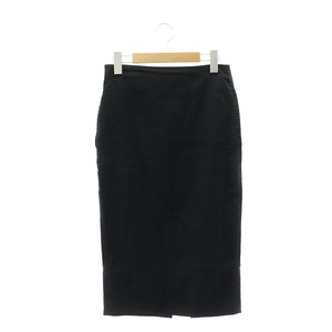 マディソンブルー MADISONBLUE SOFIE コットンタイトスカート ミモレ ロング XS 黒 ブラック /AT ■OS レディース