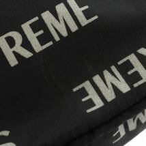 シュプリーム SUPREME 16AW 3M Reflective Repeat Shoulder Bag リフレクター ショルダーバッグ ナイロン ロゴ 総柄 黒 ブラック_画像9