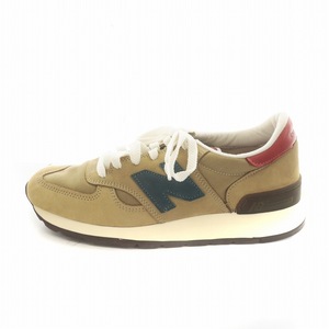 ニューバランス NEW BALANCE 990V1 990V1 Mid-Century Modern スニーカー シューズ 靴 スエード ロゴ US8 26cm 茶 ブラウン M990DAN