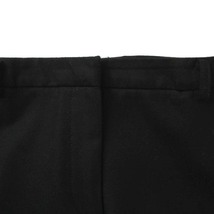 ロロピアーナ Loro Piana イタリア製 パンツ スラックス ウール ストレート センタープレス ジップフライ 42 XS 黒 ブラック_画像3