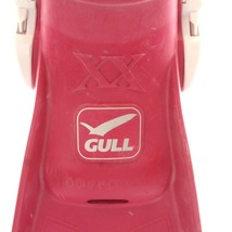 ガル GULL スーパーミューダブルエックス SUPER MEW XX スキューバダイビング ストラップフィン ラバー 23～24.5cm S ピンク_画像4
