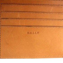 バリー BALLY 長財布 三つ折り レザー エンボス加工 ロゴ 総柄 茶色 ブラウン /XZ ■GY17 レディース_画像4