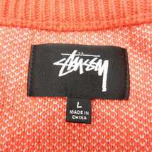 ステューシー STUSSY Bob Marley Sweater ボブマーリー セーター 長袖 ロゴ コットン ニット ジャガード プルオーバー クルーネック 丸首_画像8