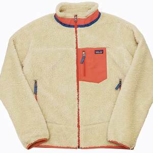 未使用品 パタゴニア Patagonia タグ付 Kids' Retro-X Jacket レトロX フリースジャケット ボア ブルゾン アウトドア 65625FA22 サーモンレ