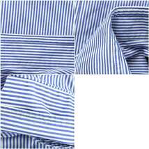 オリアン ORIAN BEAMS F カジュアルシャツ 長袖 ストライプ 40 M 青 ブルー 白 ホワイト /NW27 メンズ_画像6