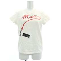 マークジェイコブス MARC JACOBS THE ST. MARK'S T-SHIRT プリントカットソー Tシャツ プルオーバー XS 白 ホワイト /SY ■OS レディース_画像1