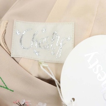 チェスティ Chesty 22SS サイドリボン刺繍ジャンパースカート ワンピース ロング 0 ピンクベージュ /HS ■OS レディース_画像3