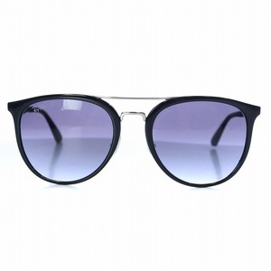 レイバン RAY BAN 偏光サングラス 眼鏡 アイウェア ボストン型 ツーブリッジ 砂打ち 55□20 145 黒 ブラック RB4285