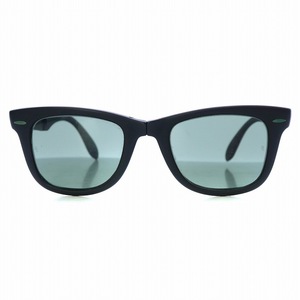 RAY BAN WAYFARER FOLDING CLASSIC サングラス 眼鏡 アイウェア 折り畳み式 スクエア プラスチック 黒 ブラック 緑