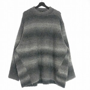 タロウホリウチ TARO HORIUCHI 23AW Inflated Oversized Crew オーバサイズニット セーター 2 グレー 2302-K11-M210 メンズ