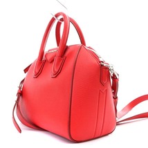 ジバンシィ GIVENCHY アンティゴナ ANTIGONA MINI BAG MEDIUM トートバッグ ショルダーバッグ 2way 斜め掛け ゴートレザー 赤_画像7