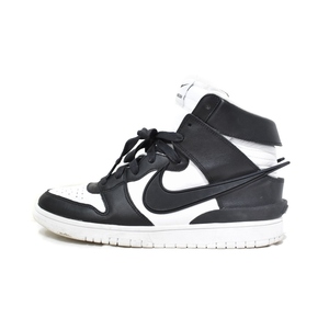 ナイキ NIKE アンブッシュ AMBUSH Dunk High Black ダンク ハイ スニーカー US10.5 白 ホワイト 黒 ブラック CU7544-001 メンズ