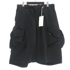 ヨーク YOKE 24SS Multi Pockets Utility Shorts ショートパンツ ショーツ 4 黒 ブラック YK24SS0653P メンズ