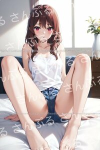 0rw [おまけあり] 響け！ユーフォニアム 黄前麻美子 同人ポスター A4サイズ 光沢 高品質 イラスト アート アニメ 美少女 響ユー ユーフォ