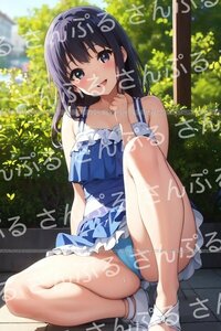 1fs [おまけあり] 響け！ユーフォニアム 鎧塚みぞれ 同人ポスター A4サイズ 高品質 イラスト アニメ 響ユー ユーフォ よろいづかみぞれ