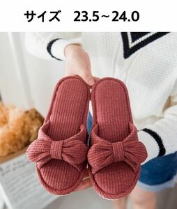 [ room shoes ] slippers interior put on footwear front opening slippers . customer for slippers slip prevention size 23.5~24.0 the truth thing image 2 sheets eyes ~6 sheets eyes 