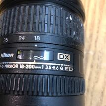 ニコン Nikon AF-S DX NIKKOR 18-200mm 1:3.5-5.6 G ED VR ズームレンズ キャノン _画像5