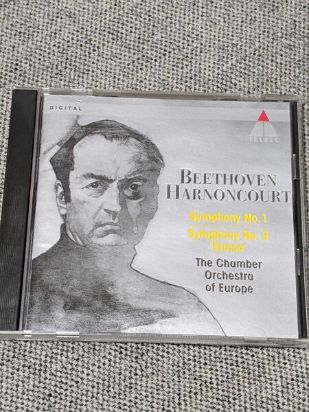 アーノンクール／ヨーロッパ室内管弦楽団：ベートーヴェン 交響曲第1番、第3番《英雄》 CD