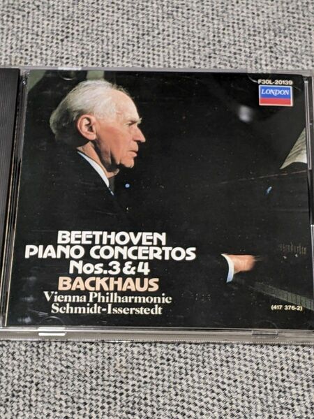 イッセルシュテット／バックハウス：ベートーヴェン ピアノ協奏曲第3番、第4番 CD