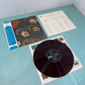 ビートルズ ラバー・ソウル OP-7450 LP レコードの画像5