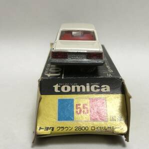 トミカ 黒箱 55-3-1 クラウン 2800 ロイヤルサルーン Pocket Cars 日本製の画像6