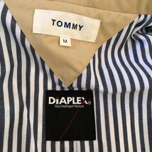 TOMMY フーデッド ステンカラーコート DIAPLEX サイズM トミーヒルフィガー　スプリングコート_画像6