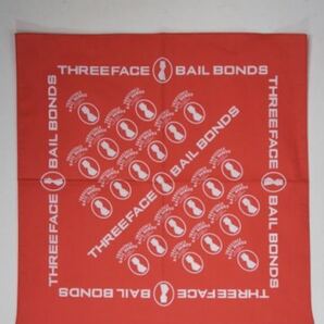 THREE FACE BAIL BONDS BANDANAスリーフェイスバンダナ