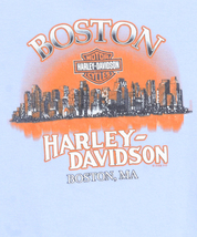 BT1552 ハーレーダビッドソン Tシャツ 女性 XL 肩46 ボストン メール便 xq_画像3