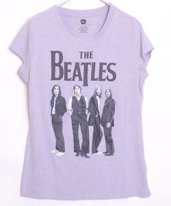 GS7652 ビートルズ BEATLES Tシャツ 女性 XXL 肩40 メール xq