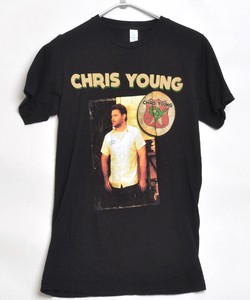 GS7845 クリスヤング CHRIS YOUNG Tシャツ S 肩39 ツアー メール xq