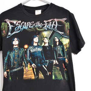 GS8339 エスケイプ・ザ・フェイト ESCAPE THE FATE Tシャツ S 肩43 ロック メール便 xq