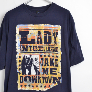 GS8213 レディ・アンテベラム Lady Antebellum Tシャツ XXL 肩58 ビッグサイズ メール xq