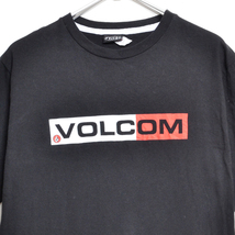 ST1491 ボルコム VOLCOM Tシャツ M 肩44 メールxq_画像4