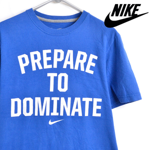 ST1686 ナイキ NIKE スポーツ Tシャツ S 肩40 PREPARE TO DOMINIATE メール便 xq