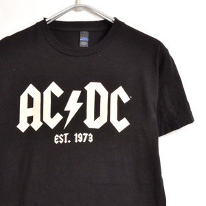 GS7989 AC/DC Tシャツ S 肩42 tultex ロック メール xq