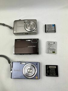 カメラ　デジカメ　まとめ売り　動作確認済み　Panasonic パナソニック　Nikon ニコン　フジフィルム　DMC-FX60 S50 クールピクス　F50