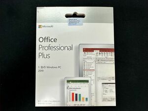 Microsoft Office Professional Plus 2019　新品　永年版 実物発送