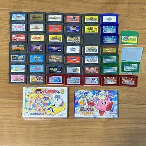 GAMEBOY ADVANCE ゲームボーイアドバンス CDS-P3 ファミコン ポケモン HVC-BF HVC-IC HVC-SM 星のカービィ マリオなど ソフト まとめ 大量