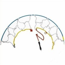 タイヤチェーン 雪だるまくん スノーチェーン 2本セット 175/50R14 14インチ ジャッキアップ不要 簡単取付 冬用 送料無料_画像2