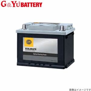 G&Yu バッテリー ルノー カングー2(FW/KW) ABA-KWH5F1/ABA-KWH5F ヘラー Xcelerate 57420 カーバッテリー GandYu