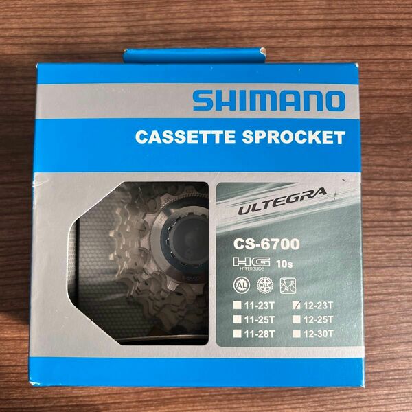 【未使用品】SHIMANO アルテグラ CS-6700 12-23T 10S