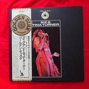 アイク・アンド・ティナ・ターナー LP2枚組 Golden Disk Series Ike & Tina Turner 1972年 LLP-95017B