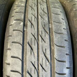 175/65R15 2021年ノーマル ブリヂストンNEXTRY ４本セット トヨタアクア NHP10 刻印WM 4穴 PCD100 15X5J ET+39 ハブ54mm 夏用タイヤの画像7