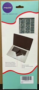 MOSISO キーボードカバー MacBook Air 1日本語 JIS配列(ミッドナイトグリーン)