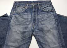 ♂ Levi’s 501 66年復刻版▲赤耳▲USEDヒゲ落ち加工▲W３６_画像1