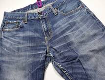 ♂ Levi’s 502 激渋▲ローライズ▲USEDヒゲ落ち加工▲W３１_画像5