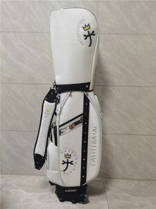 ★★★085 CASTELBAJAC 未使用 Golf Bagキャディーバック ナイロン素材　ゴルフバッグ