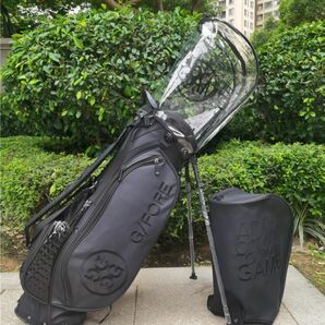 ★★★087 Golf Bag  キャディーバック ゴルフバッグ PU レザー,9型，4kg,の画像10