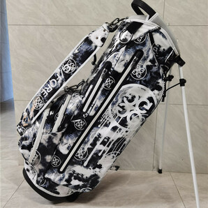 ★★★065  MALBON/ Golf Club Bag キャディーバック ゴルフバッグ PU レザー,9型，３kg,スポーツゴルフバッグの画像2